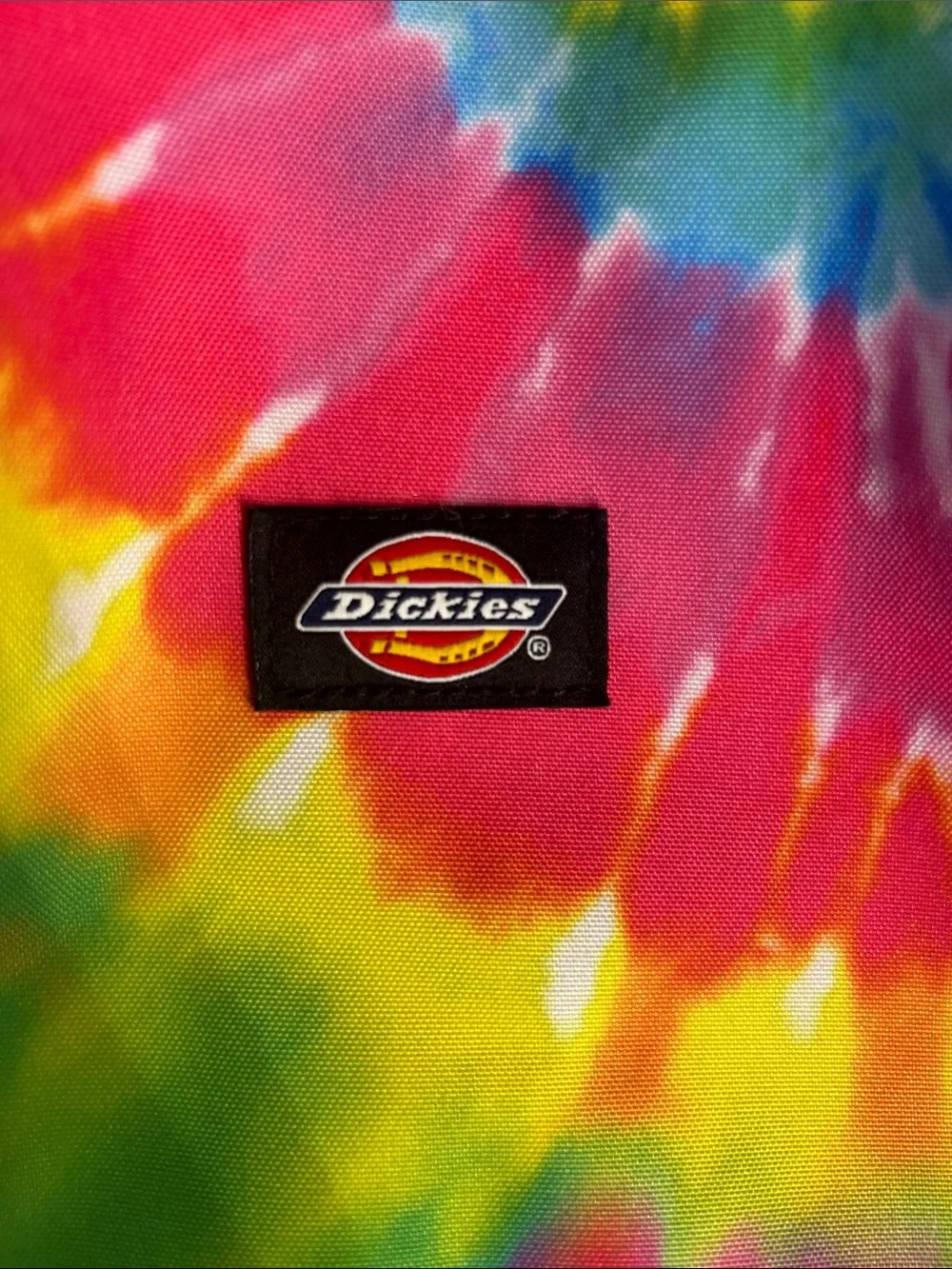 Dickies Tie-Dye Kids Backpack - Pink, Yellow, Green, Blue